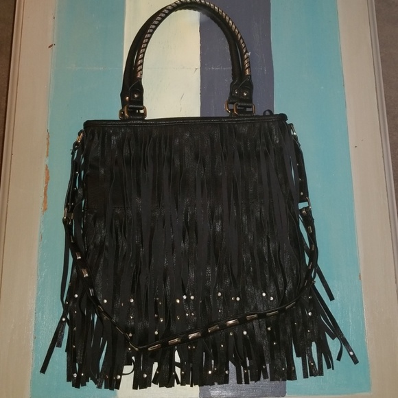 Steve Madden Handbags - Steve Madden Hobo Fringe Shoulder Bag